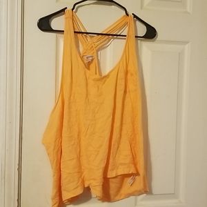 Trendy high low tank top